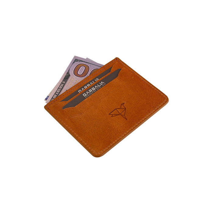 Zoozie Bags Cartera Unisex en Mostaza de Cuero Genuino Zoozie Bags Cartera Unisex en Mostaza de Cuero Genuino